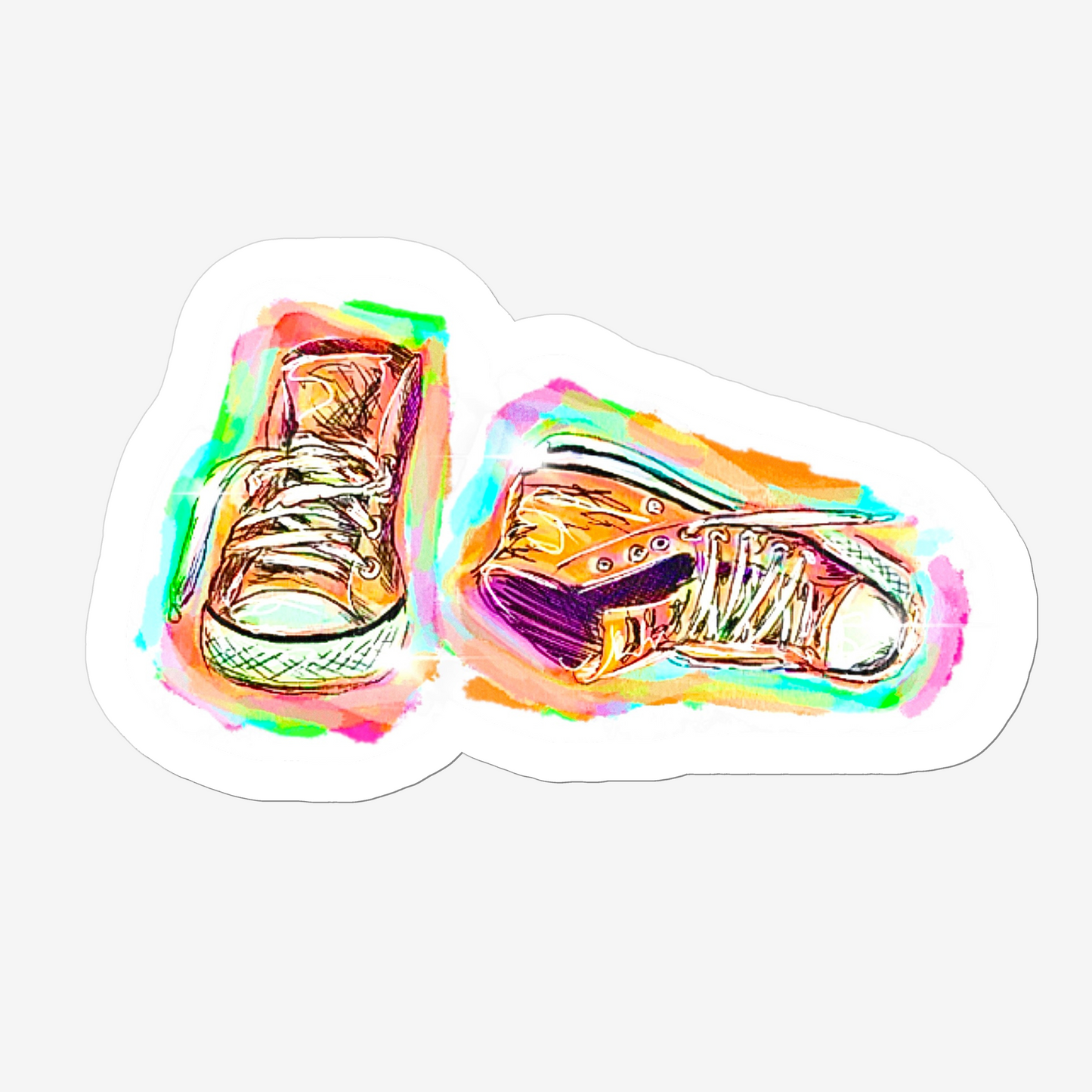 Sticker: Converse Sneakers