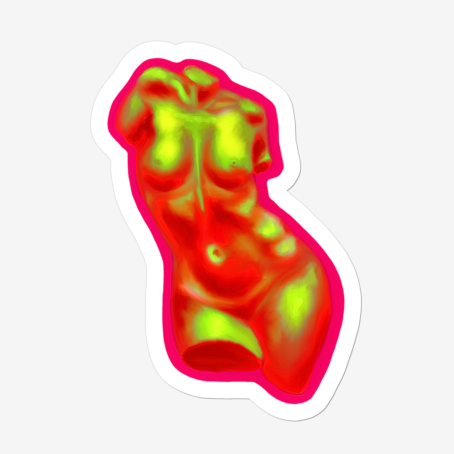 Sticker: Statue of Woman