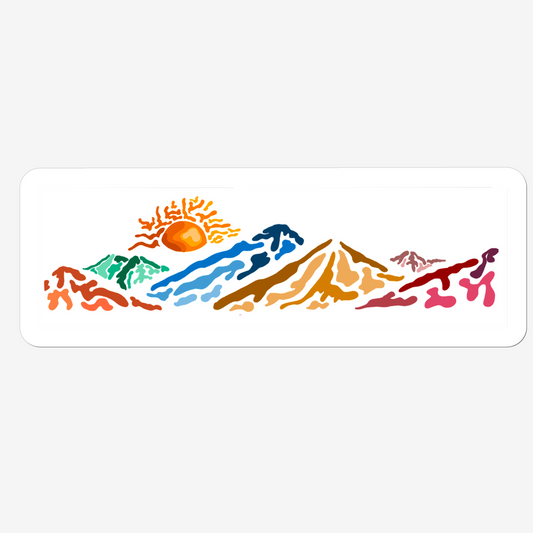 Sticker: Mountains