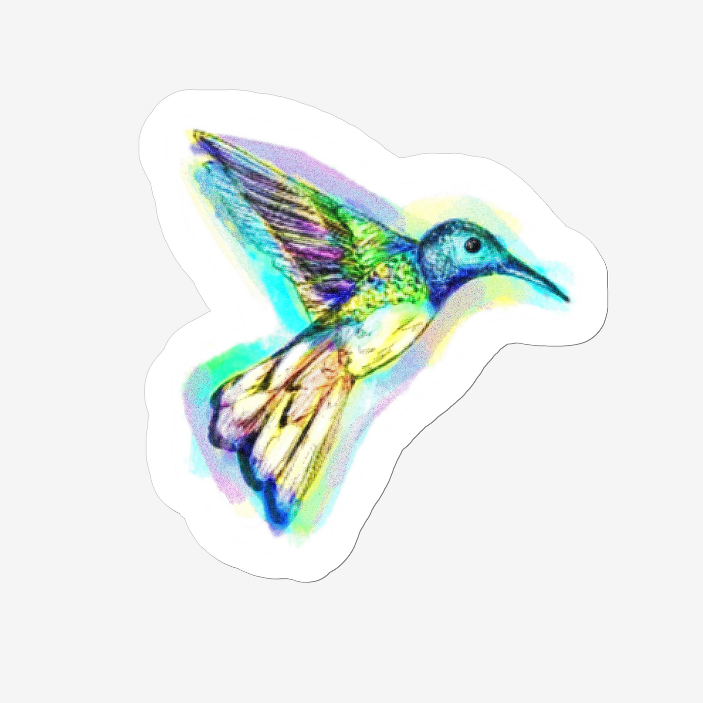 Sticker: Hummingbird